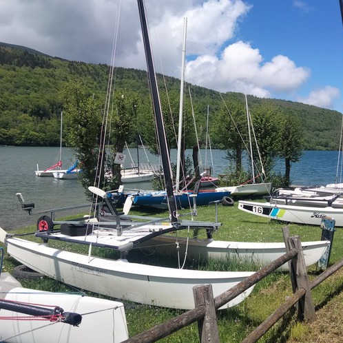 photo de bateaux du club nautique de Cholonge