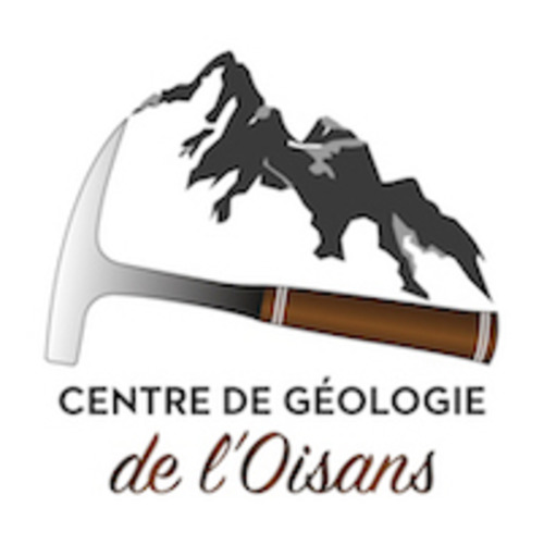 logo des géorandos du Centre de géologie de l'Oisans