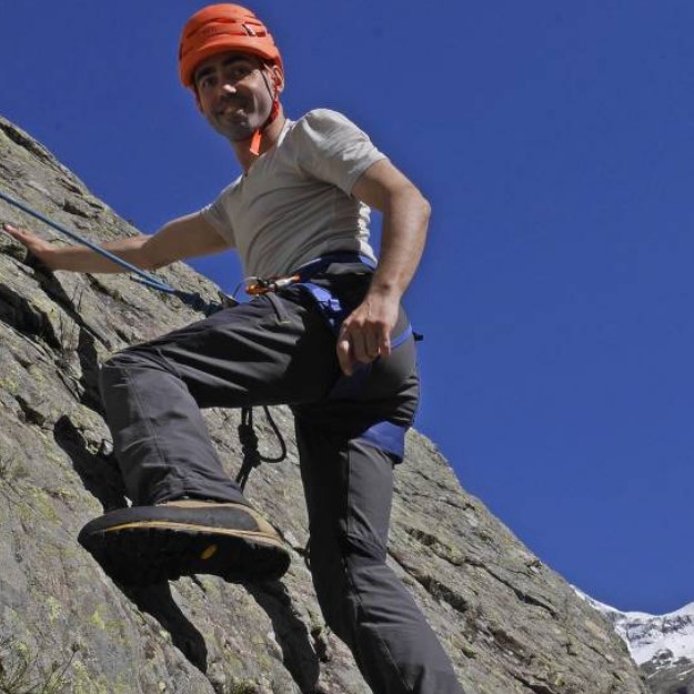 photo d'alpinisme effectuée au cours du séjour de la Haute route du Pic Jocelme