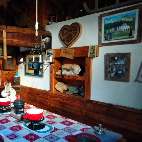Photo de l'écomusée de la Culaz à Peisey-Nancroix installé dans un chalet d'alpage